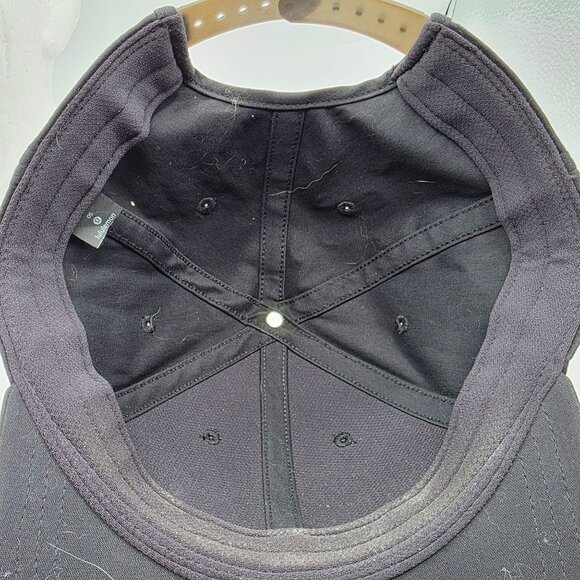 Lululemon Black Adjustable Snapback Hat Unisex OS Classic Fit Casual Sportswear - Picture 7 of 9
